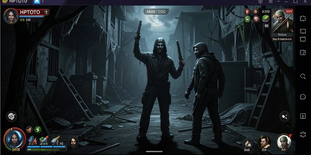 Gameplay HPTOTO yang menegangkan dengan suasana Horror yang mencekam.