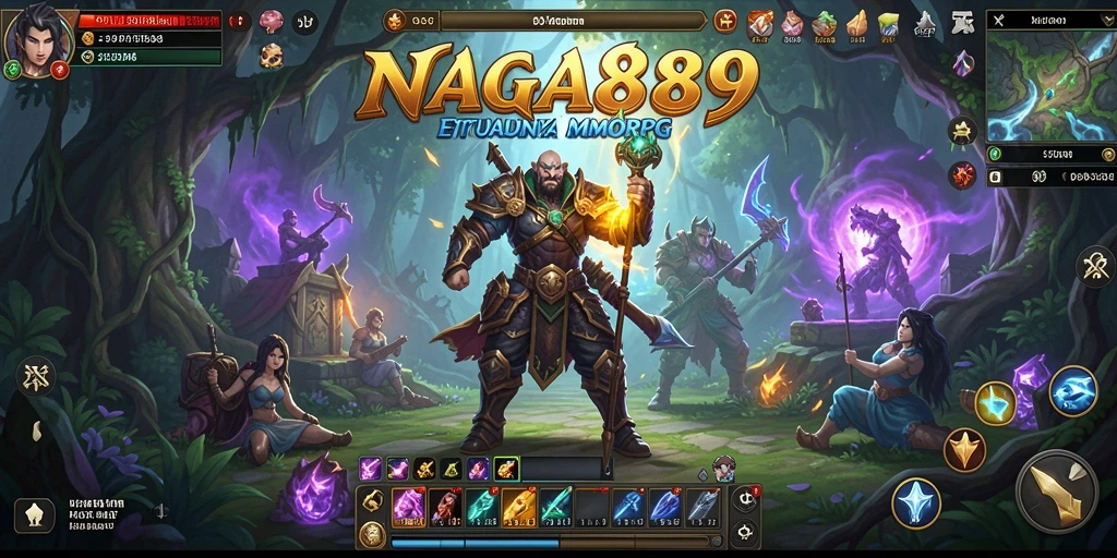 Tampilan aksi seru dalam gameplay NAGA889 yang memukau.