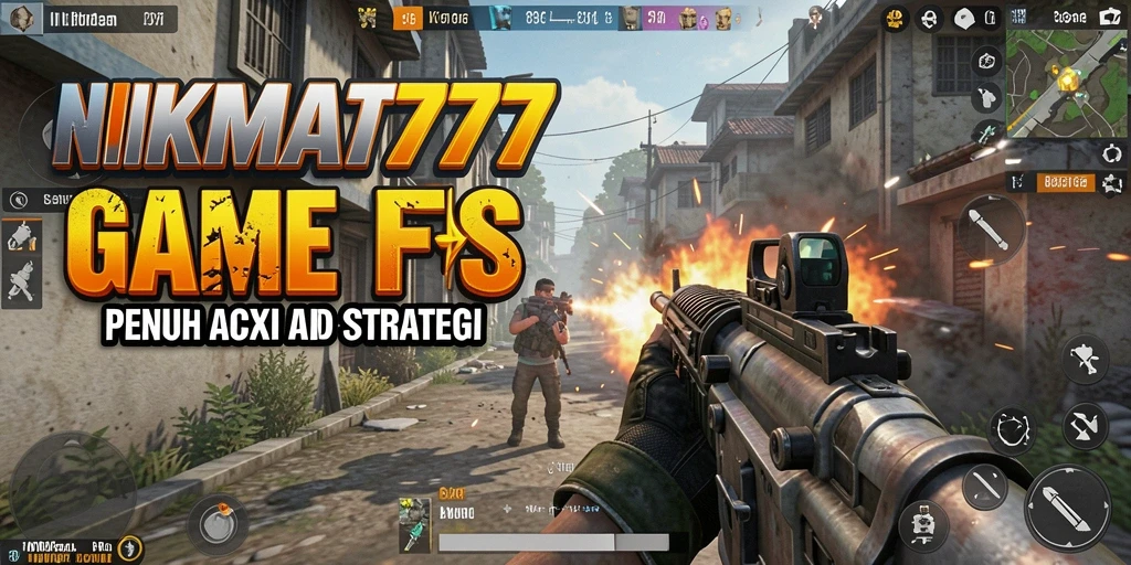 Gameplay mendebarkan dari NIKMAT777 dengan aksi FPS yang intens.