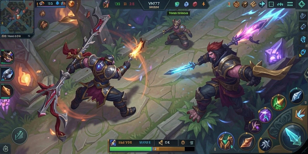 Tampilan menarik dari gameplay <strong>VM777</strong> yang penuh aksi.