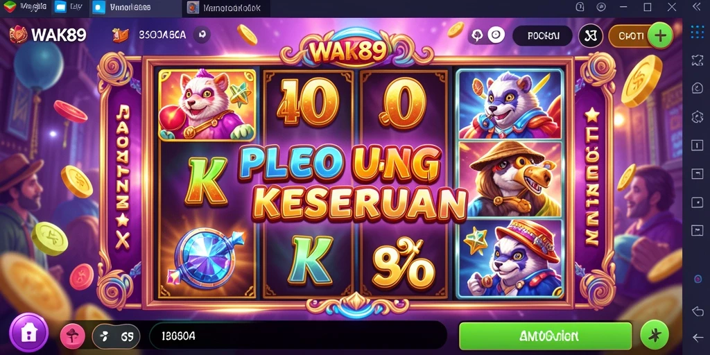 Screenshot WAK89 menampilkan gameplay slot yang menarik dan menyenangkan.